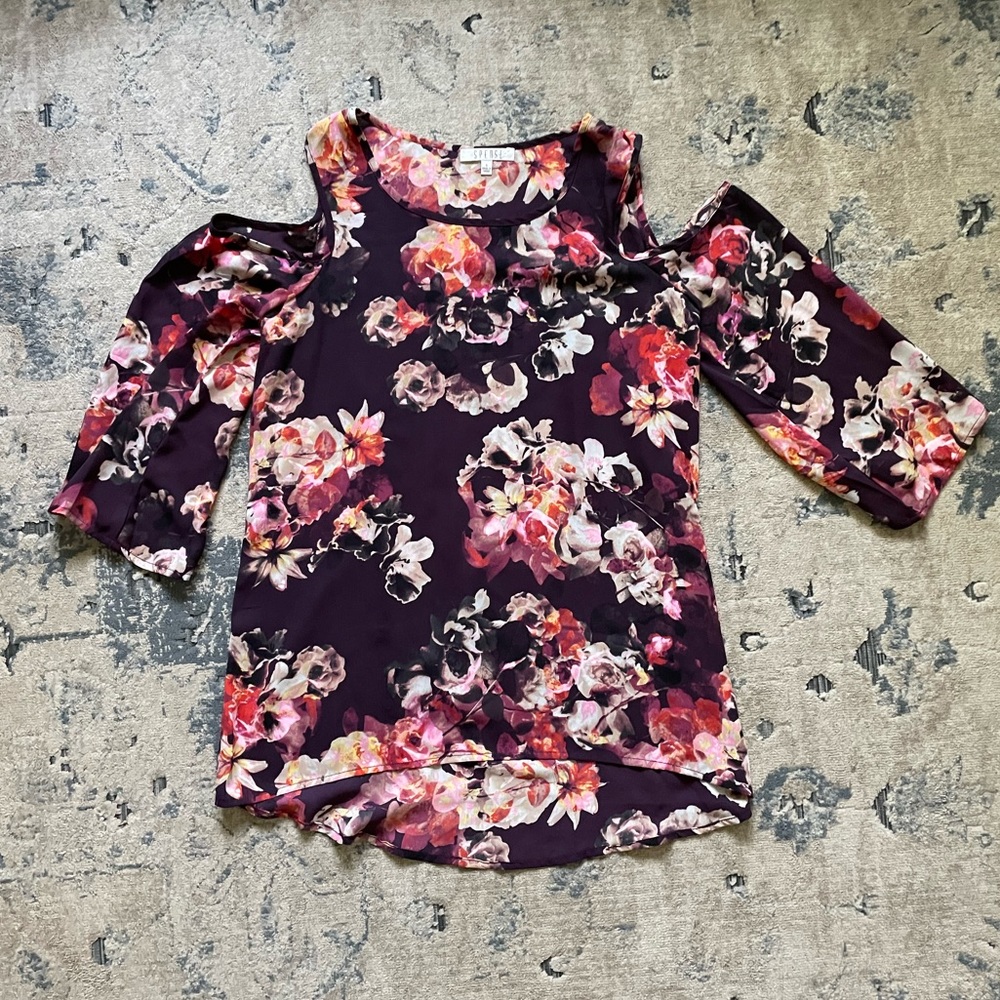 Spence cold shoulder blouse